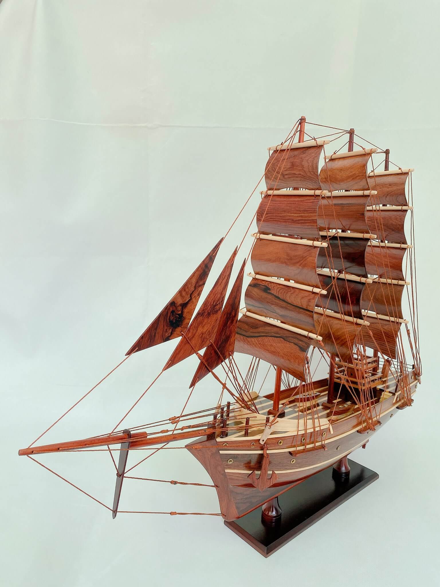 yacht ship rose-wood
